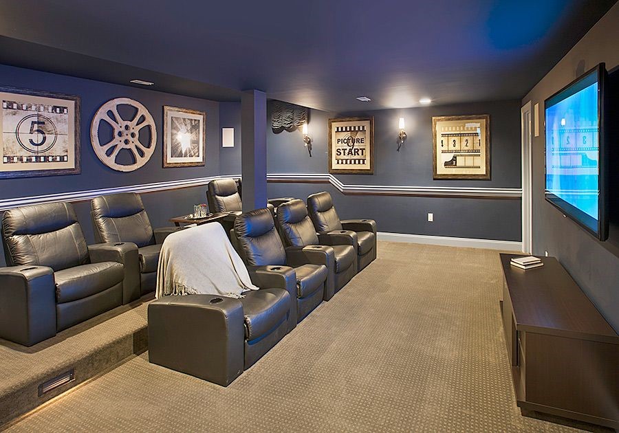 Home Theatre LHI Interior Painting West Chester
