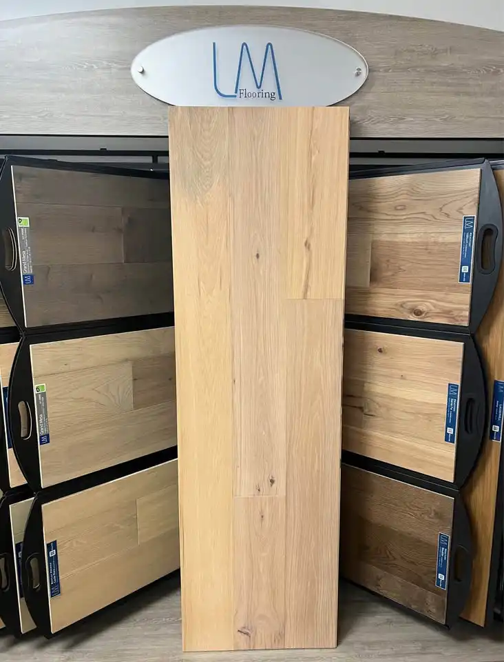 LM Flooring Big Sand Premium Hickory Engineered Hardwood 1