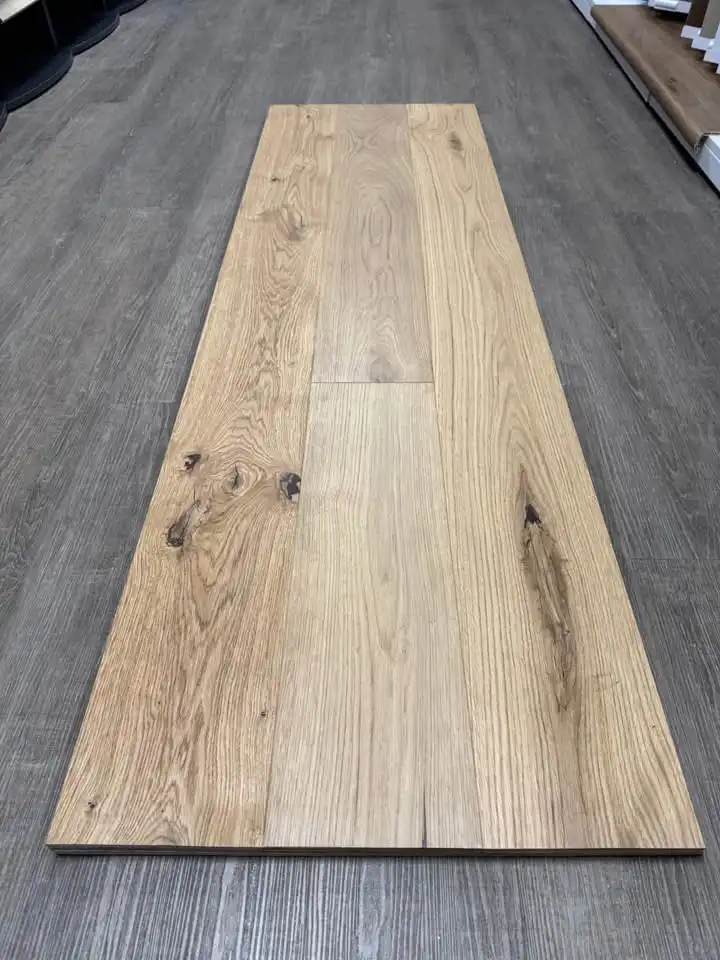LM Flooring Fractal Subterranean White Oak Engineered Hardwood 6