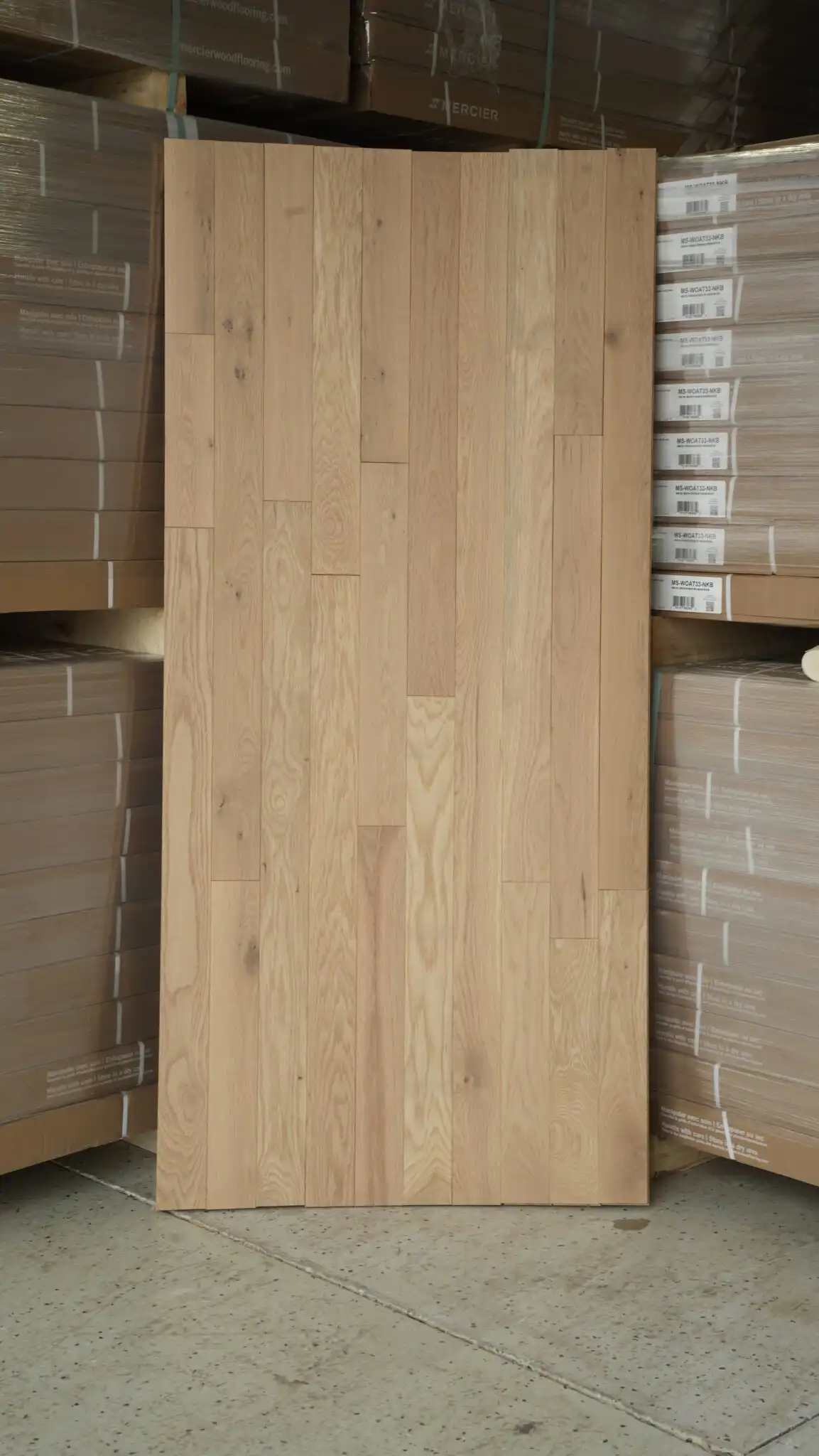 Mercier Luxury Wire Brushed White Oak 6